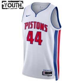 Dječji NBA Dres Detroit Pistons Bojan Bogdanovic 44 Nike 2022-23 Association Edition Bijela Swingman